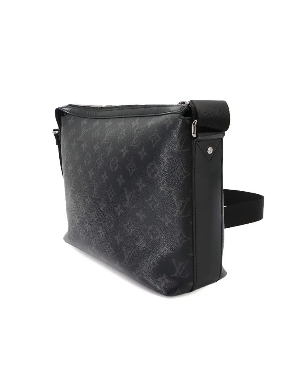 Louis Vuitton Monogram Eclipse Odyssey Messenger PM Shoulder Bag